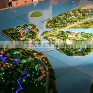 Sea Island Planning Miniature Scale Building Model thumbnail-5