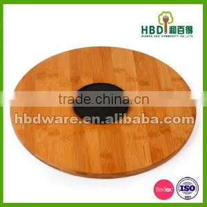 Bamboo Lazy Suan, Lazy Susan Rotating Tray Wholeasle thumbnail-3
