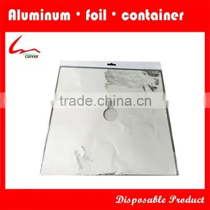 4 Gas Hob Protectors Disposable Aluminium Foil thumbnail-1