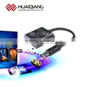 Black Case With Reversible Type c Cable Male to HDMI Female Port thumbnail-3