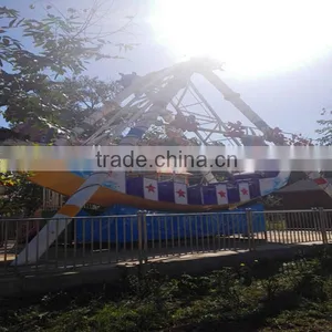 Children and Adult Games Amusement Park Equipment Rides Pirate Ship Rides thumbnail-6