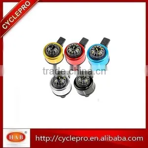 Aluminium Alloy Blue White Red Yellow Novelty China Bicycle Bike Bell With Compass thumbnail-5