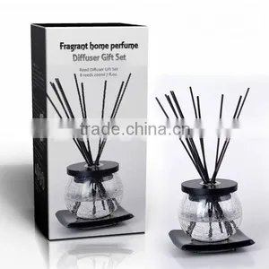 Decorative Beautiful Glass Reed Diffuser Bottles Wholesale and Oil Diffuser Bottles thumbnail-1