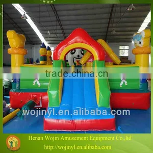 The Inflatable Cartoon Bouncy Castle Commerical/used Bouncy Castle Blower thumbnail-1
