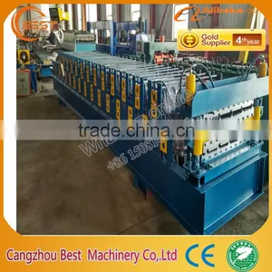 Standing Seam Roof Panel Roll Forming Double Glazing Machine thumbnail-1