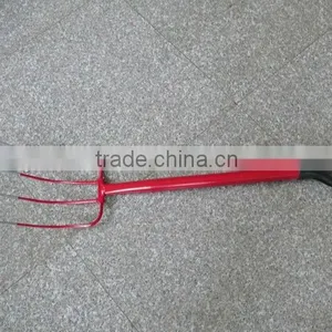 Garden Metal Handle D Grip Fork thumbnail-1