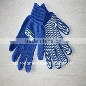 Knitted Pvc Dots Gloves thumbnail-1
