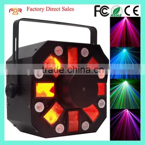 American DJ Stinger Stinger 3-FX-In-1 Moonflower Strobe Laser 3in1 LED Stage Effect Light thumbnail-1