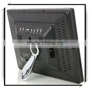 High Resolution 12.1" Ratent LCD China Wholesale Digital Photo Frame Black thumbnail-4