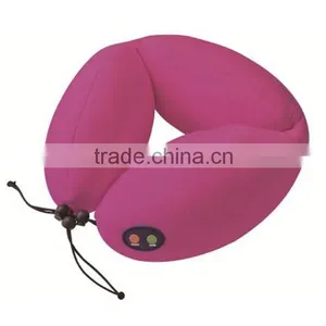 Battery Operated Vibration Massager Travel Neck Pillow thumbnail-1