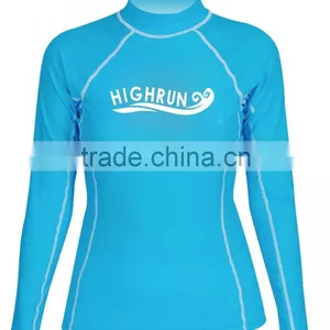 High Quality Custom UV 50+ Rash Guard One Piece Rash Guard for Women thumbnail-1