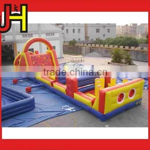 Best Sewing China Manufacturer Adult Inflatable Obstacle Course For Sale thumbnail-3