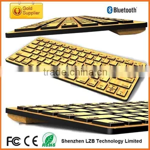 Bamboo Keyboard, Bamboo Bluetooth Keyboard for Iphone/ipad/tablet thumbnail-1