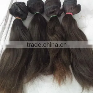 Unprocessed Remy Peruvian Silky Straight Virgin Hot Selling 12" Inch Remy Peruvian Straight Hair Extensions thumbnail-1