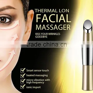 Wholesale Beauty Supply Distributors Face Lift Machine for Sale Thermal Vibrating Facial Massager Used With Anti Wrinkle Cream thumbnail-1