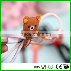 Flexible Food Grade Silicone Cable Tie Wrap Resuable Cable Tie thumbnail-1