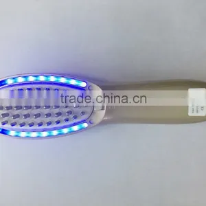 China Manufacturer Electric Hair Growth Laser Comb With LED Red & Blue Light Therapy thumbnail-1