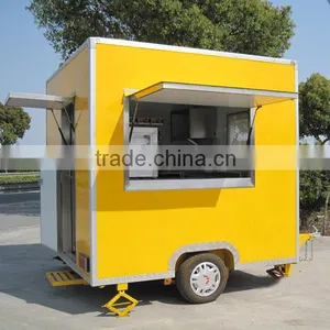 2016 Shanghai Jiexian JX-FS250 Newstyle!!!Fibreglass Concession Food Trailers thumbnail-3