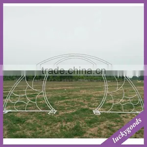 Large White Metal Stand thumbnail-1