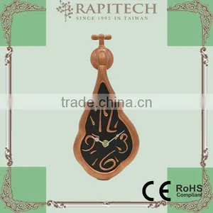New Product Water Tap Shaped Polyresin Garden Clock thumbnail-6