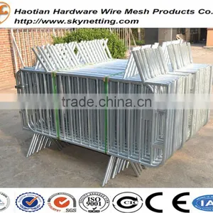 Metal Bridge Feet Road Crowd Barrier Control Fence thumbnail-6