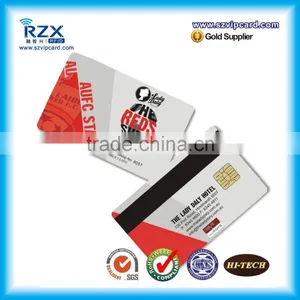 Full CMYK Printing Plastic Smart Pvc Card With FM4442/ FM4428 Chip thumbnail-5