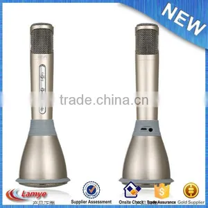 Golden and Rose Golden K068 Bluetooth Speaker Microphone Bluetooth Wireless Microphone K068 thumbnail-4