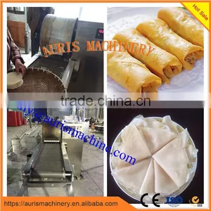 Rice Sheet Spring Roll Lumpia Making Machine Samosa Making Machine and Production Line Spring Roll Samosa Making Machine thumbnail-5