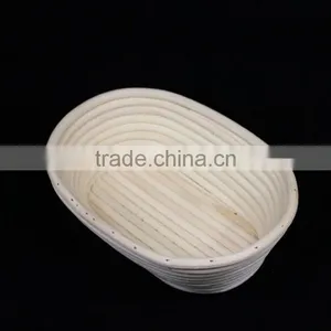 Banneton Brotform Bread Proofing Proving Rattan Basket Long Oval Bread Cane thumbnail-3