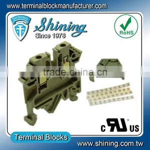 TF Series Euro Type Screw Clamp Feed Through Terminal Block thumbnail-5