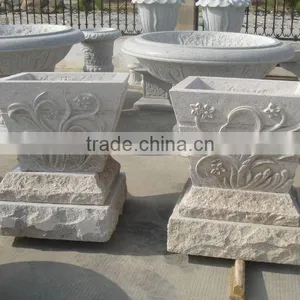G682 Granite Garden Pot thumbnail-1