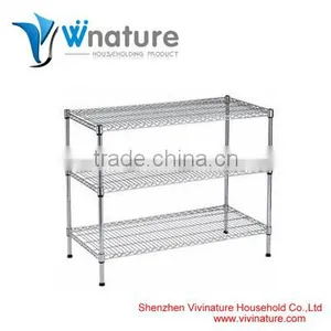 Metal Stell Heavy Duty Storage Wire Shelving Racks VN-SR0011 thumbnail-1