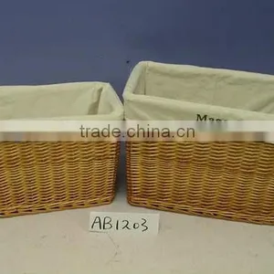 Exquisite Faux Leather Magazine Basket Hotsale With 100%handmade thumbnail-1