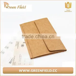 Washable Kraft Paper Mens Business Custom Computer Laptop Bag thumbnail-5