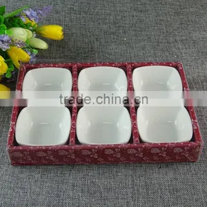 White Ceramic Sauce Dish, Small Sushi Shi , Cheap China Dish for Restaurant and Home Use in Good Quality thumbnail-1