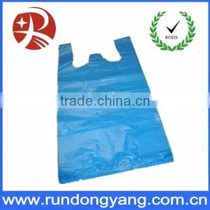 Factory Price HDPE Plastic t Shirt Garbage Grocery Bag thumbnail-1