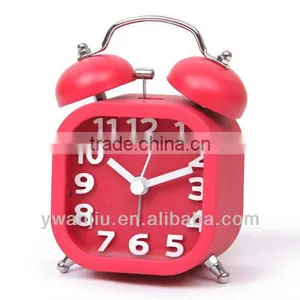 Supply Creative Retro Twin Bell Alarm Clock / Square Alarm Clock thumbnail-1