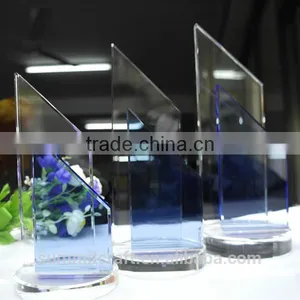 Chanpions League Trophy Award Crystal Trophy Blue thumbnail-1