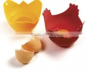 Single Cup 100% Food Grade Silicone Egg Cooker thumbnail-1
