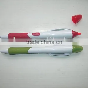 Ball Point Pen With Highlighter thumbnail-1