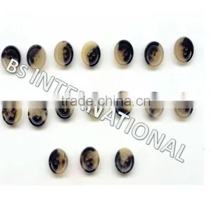 Buffalo/Ox Horn Button Blanks thumbnail-3