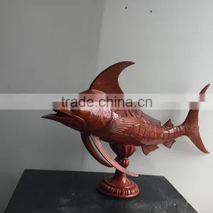 Resin Fish Figurine Statue thumbnail-1