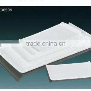 2014 Hot Sale White Ceramic Retangle Plate thumbnail-1
