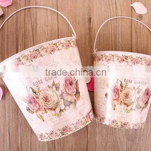 Hanging Planter Metal Wall Flower Pot Holder Home Wall Mounted Flower Pot thumbnail-3
