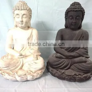 Decor Fiberglass Clay Buddha Statues for Sale thumbnail-1