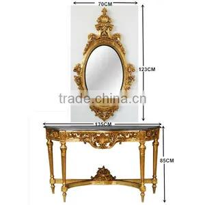 Living Room Furniture Hand Carved Console Table For Interior Decor thumbnail-2
