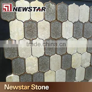 2016 Newstar Penny Rounds Marble Mosaic Tile thumbnail-1