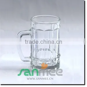 Quality Straight Beautiful Clear Glass Beer Mugs thumbnail-1