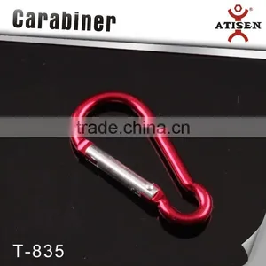 Wholesale Climbing Carabiner Hook Camping Key Ring Sport Keychain Camping Accessory thumbnail-1