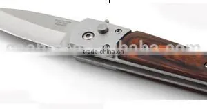 K1508 Folding Knife Wooden Slip thumbnail-2